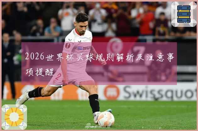 2026世界杯买球规则解析及注意事项提醒